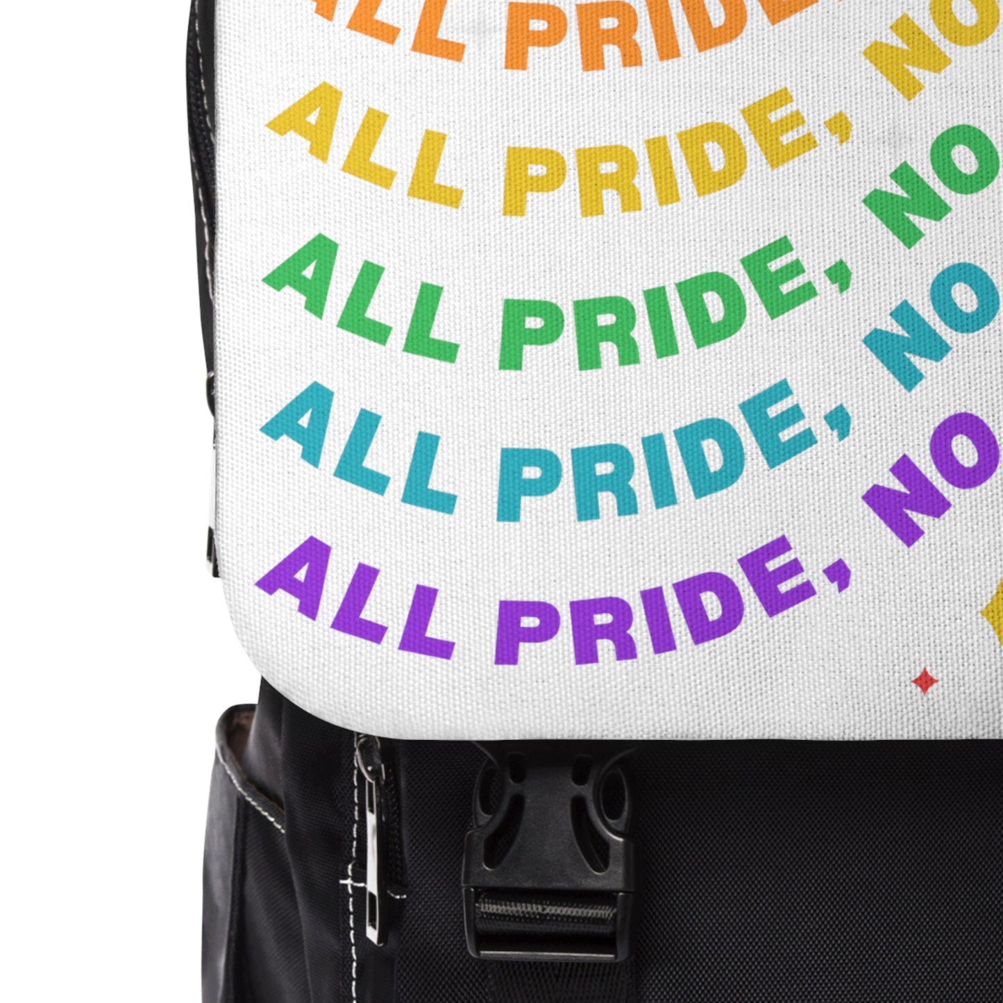 All Pride No Prejudice Casual Shoulder Backpack