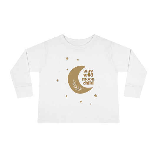 Moon and Stars Toddler Long Sleeve Tee