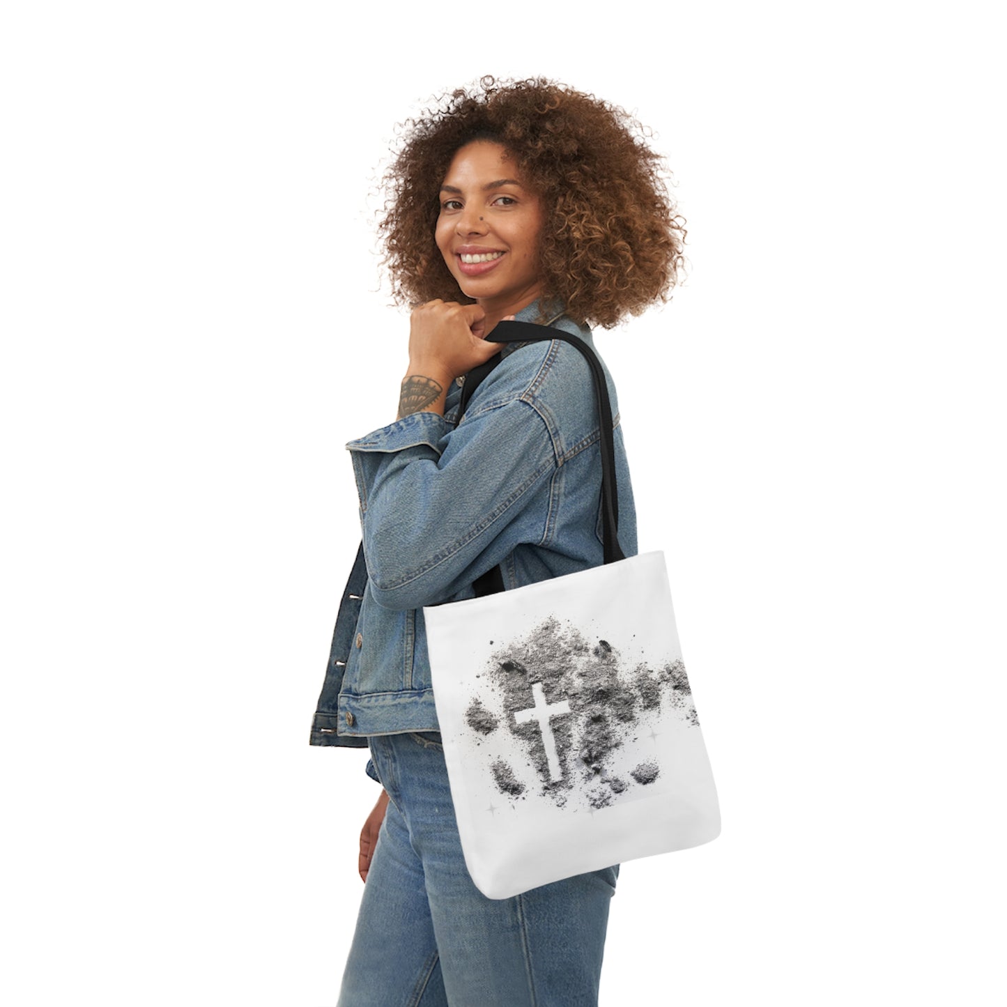 Ash Wednesday Polyester Canvas Tote Bag