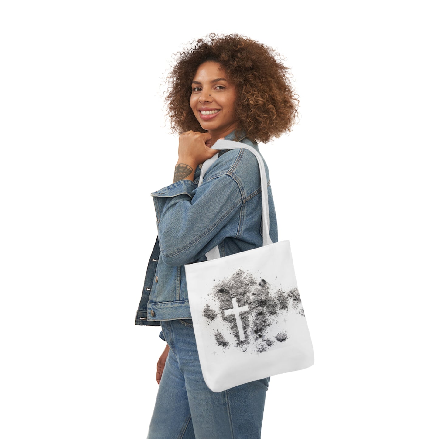 Ash Wednesday Polyester Canvas Tote Bag