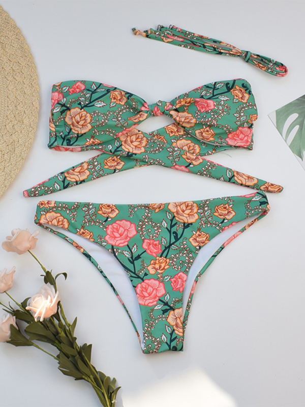 women's floral swimsuit