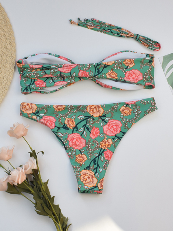 women's floral swimsuit